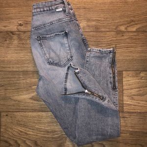 MOTHER high waisted denim